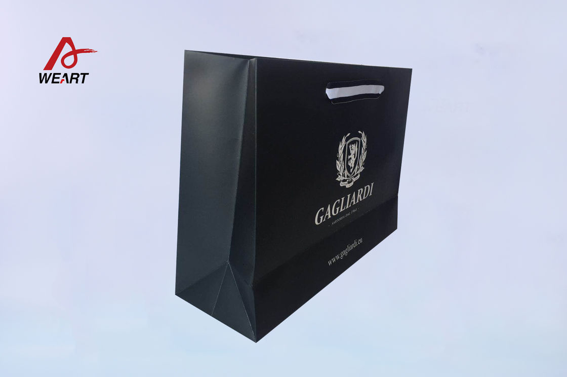 Custom Printing Art Paper Bags Econamy White Gift Bags With Matte Lamination